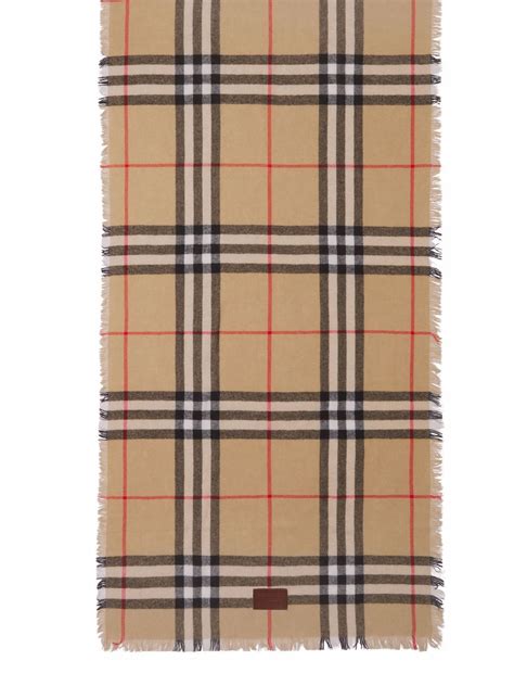 burberry scarf dust bag|Burberry check pattern scarf.